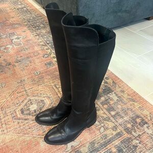 Seychelles Tall Black Leather Boots